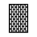 Chapa Calada Decorativa Acero Perforado - P19