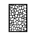 Chapa Calada Decorativa Acero Perforado - P21