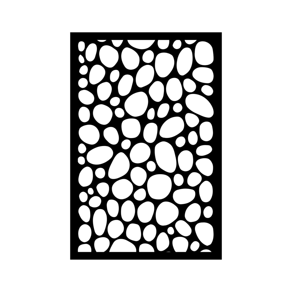 Chapa Calada Decorativa Acero Perforado - P21