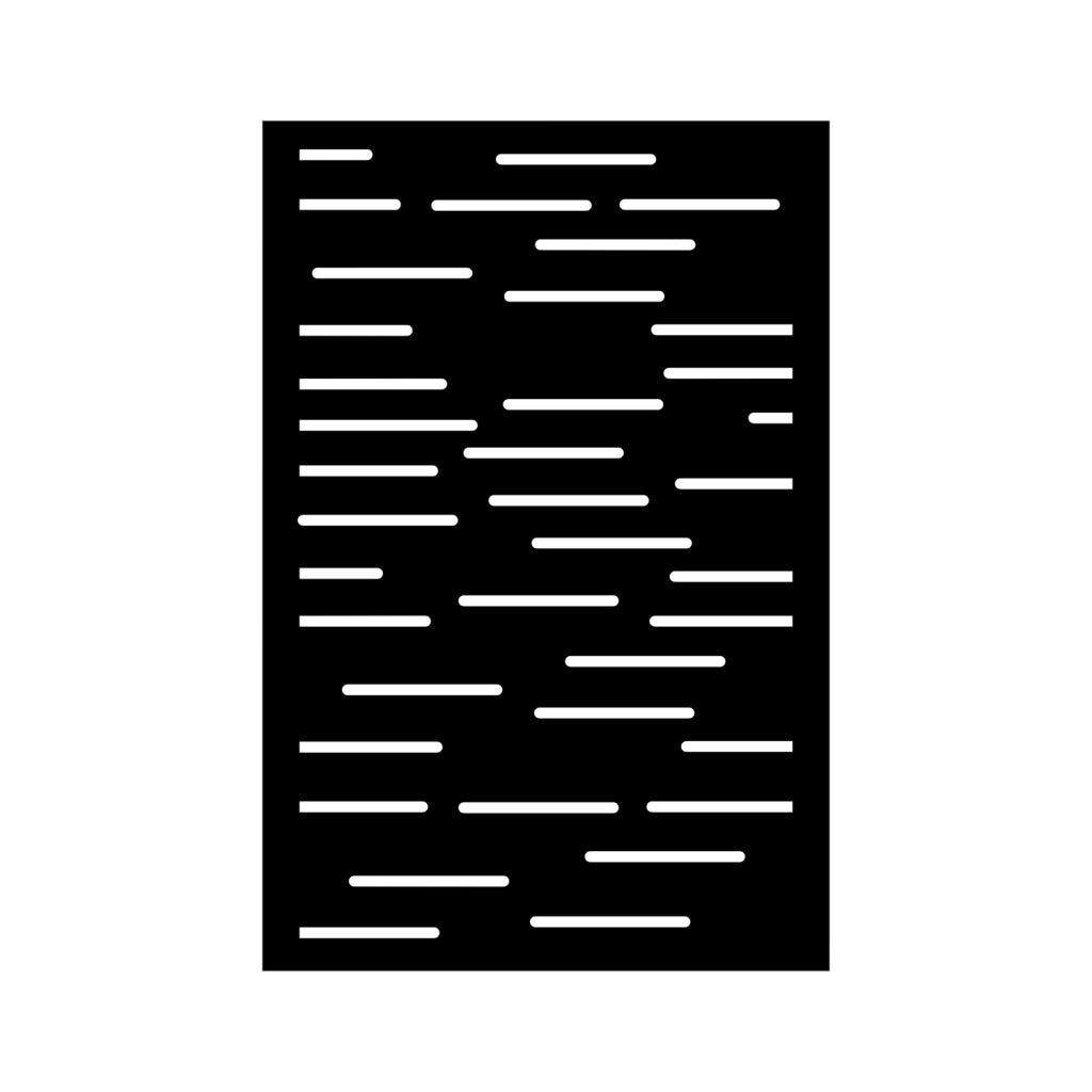 Chapa Calada Decorativa Acero Perforado - P1