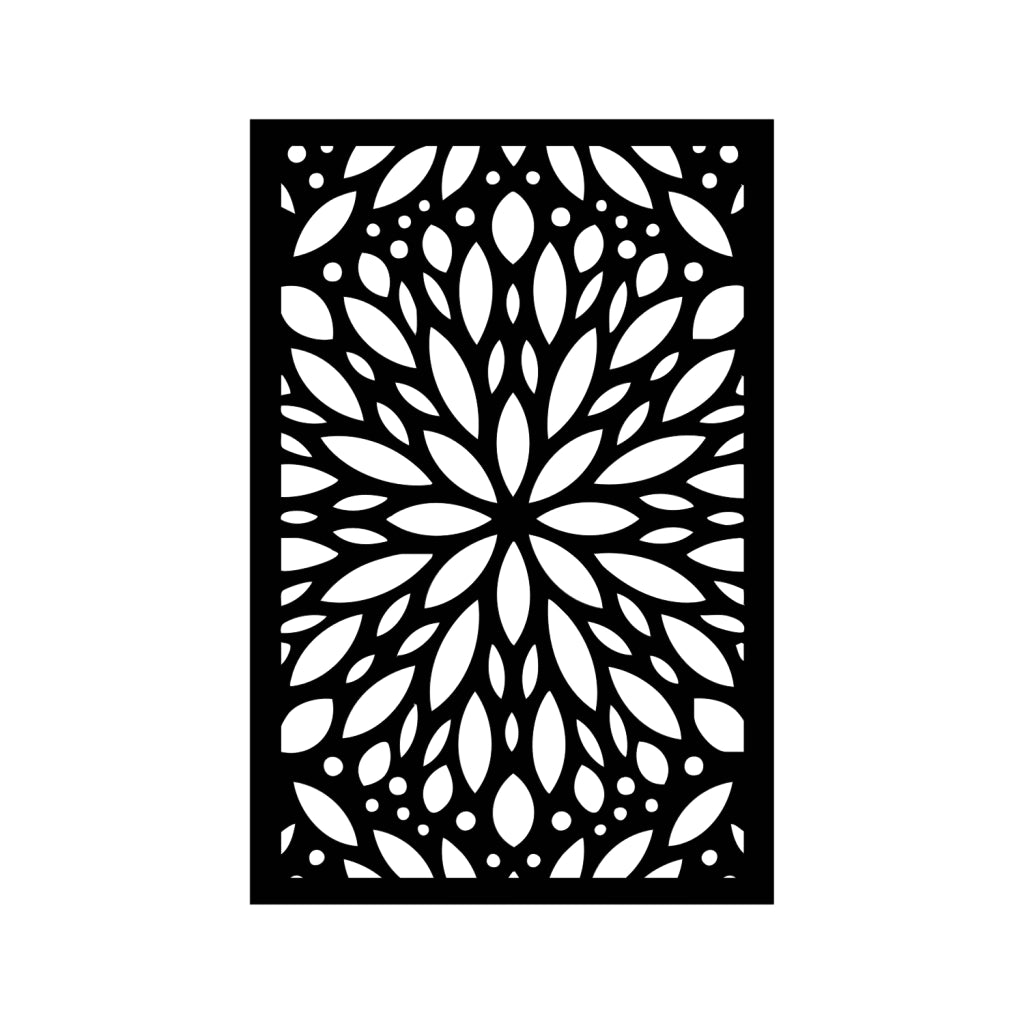 Chapa Calada Decorativa Acero Perforado - P41